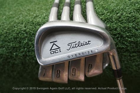 titleist dci oversized irons